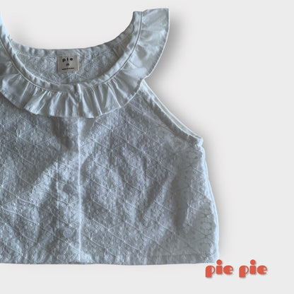 【予約】ピクシーフリルベスト / pie (XS-XL)픽시프릴
