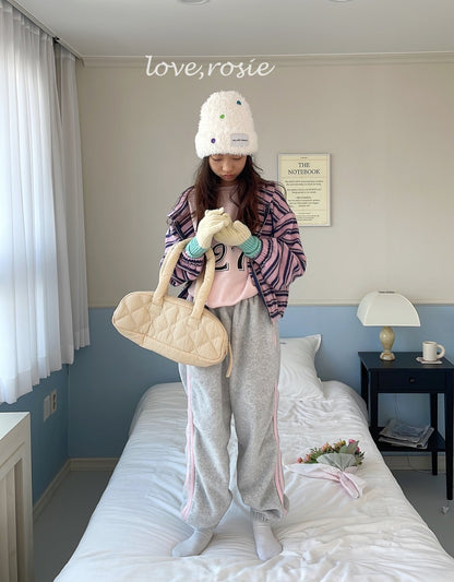 【予約】candy tape fleece pt  / love rosie (L-3XL,adult)