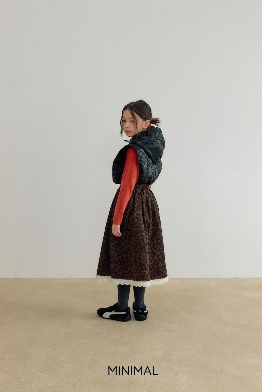 【予約】quilting short hood vest  / minimal (S-JM)