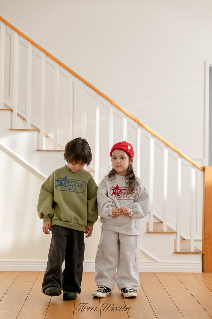 【予約】milk jogger pants  / apfel (S-JL)