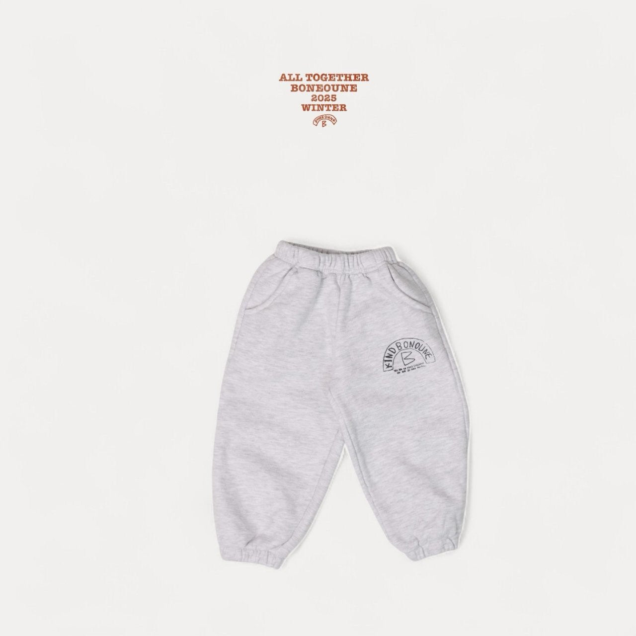 【予約】winter kimo jogger pt / boneoune (XS-JL)
