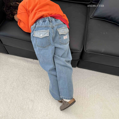 【予約】フラップデニム / andbutter(S-JM)플랩