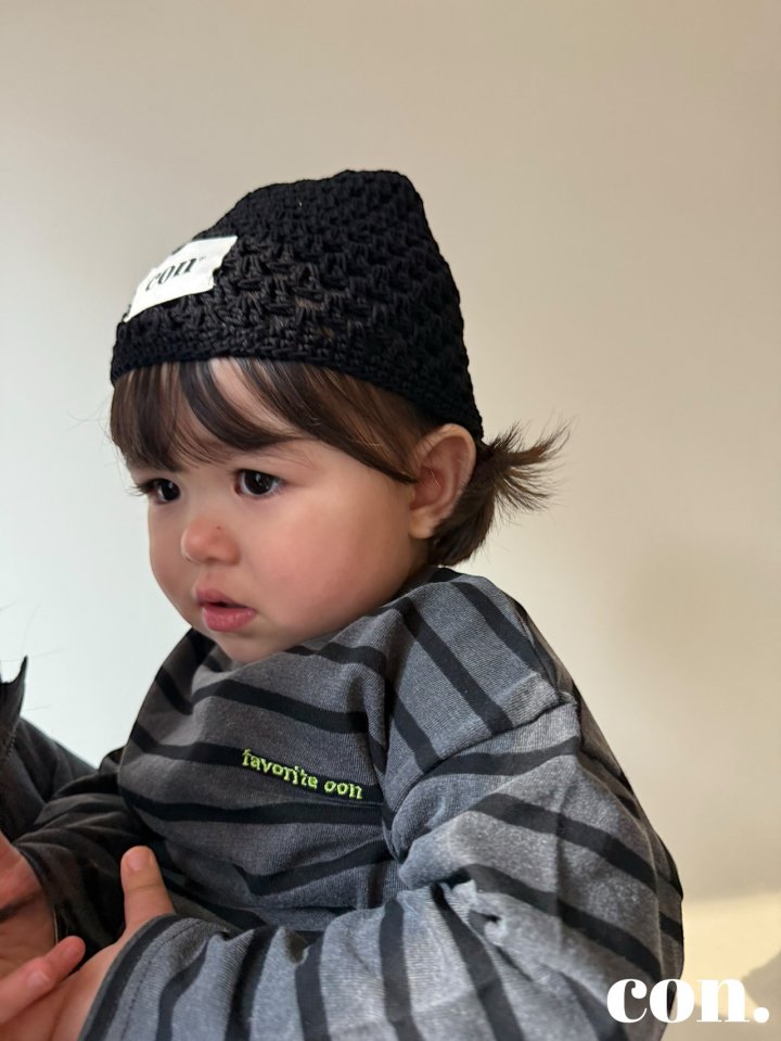 【予約】ピグメントボーダーTシャツ/ con. (XXS-M) 피그페이보릿