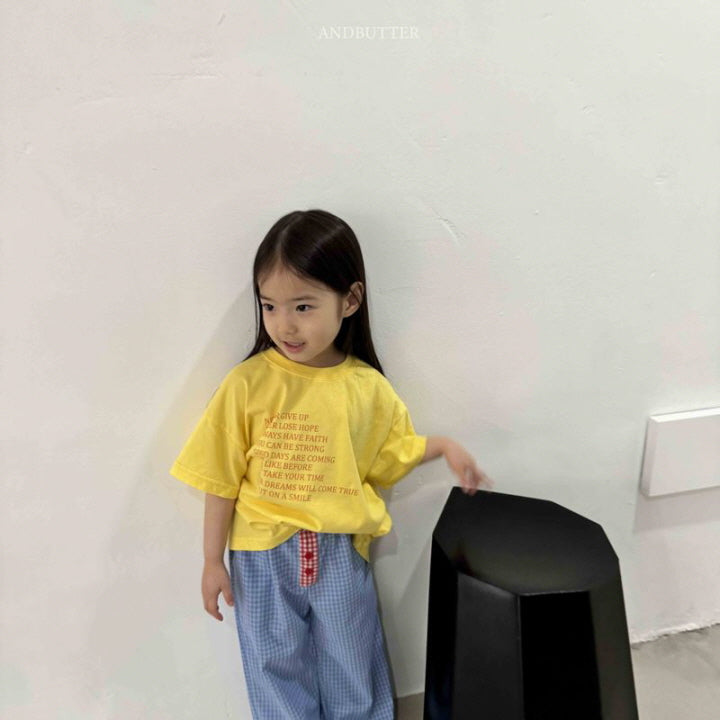 【予約】Pajama Coloring Pants / andbutter(S-JM)