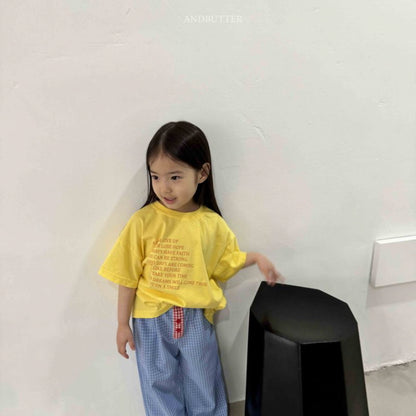 【予約】Pajama Coloring Pants / andbutter(S-JM)
