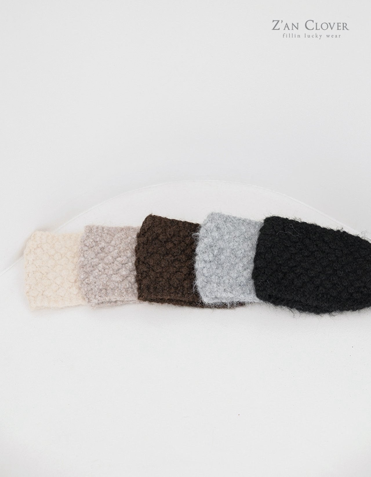 【予約】snow flake knit bonnet  /  zanclover