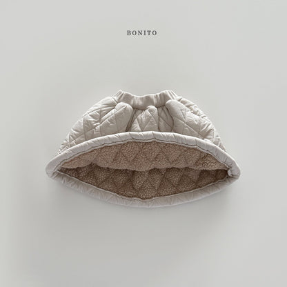 【予約】quilting boa skirt /  bonito (12m-JM)