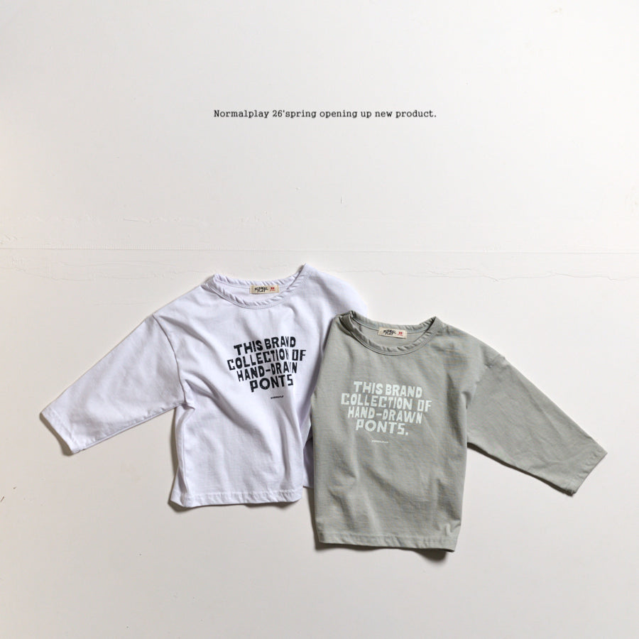 【予約】フォントシングルT / normalplay (12M-JM)