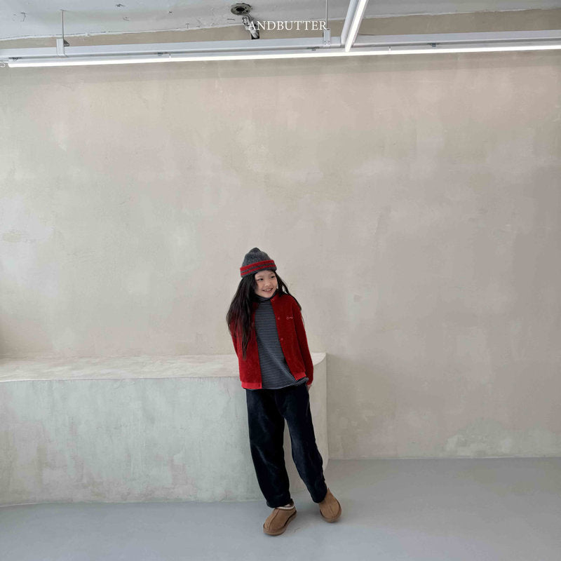 【予約】Creamy Cardigan  /  andbutter (S-JM)