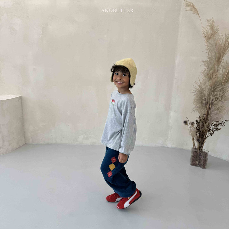 【予約】Santa Bear Tee /  andbutter (S-JM)