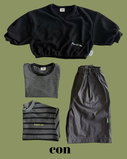 【予約】v 刺繍ニットトップス / con. (XXS-M)