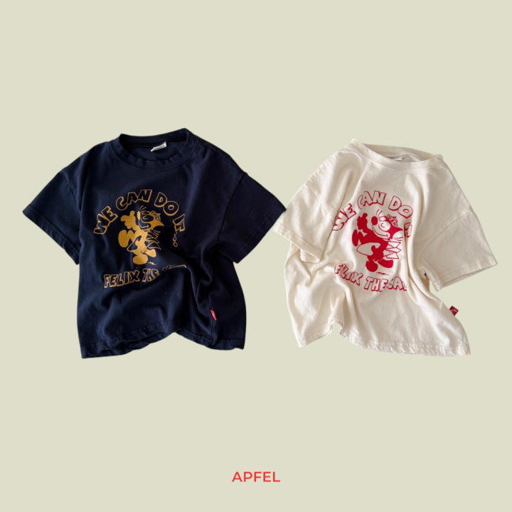 【予約】ジョイ半袖Tシャツ / apfel (S-JM)조이반팔티