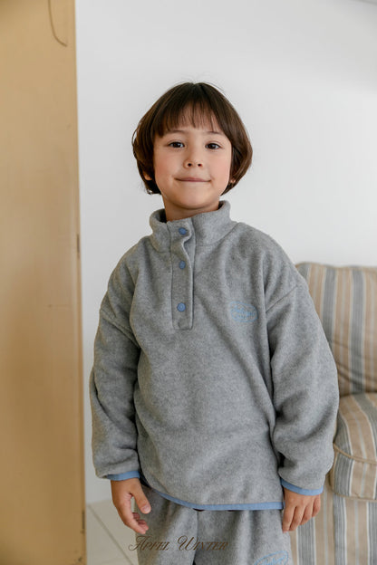 【予約】soft fleece anorak / apfel (S-JL) 달콤솜