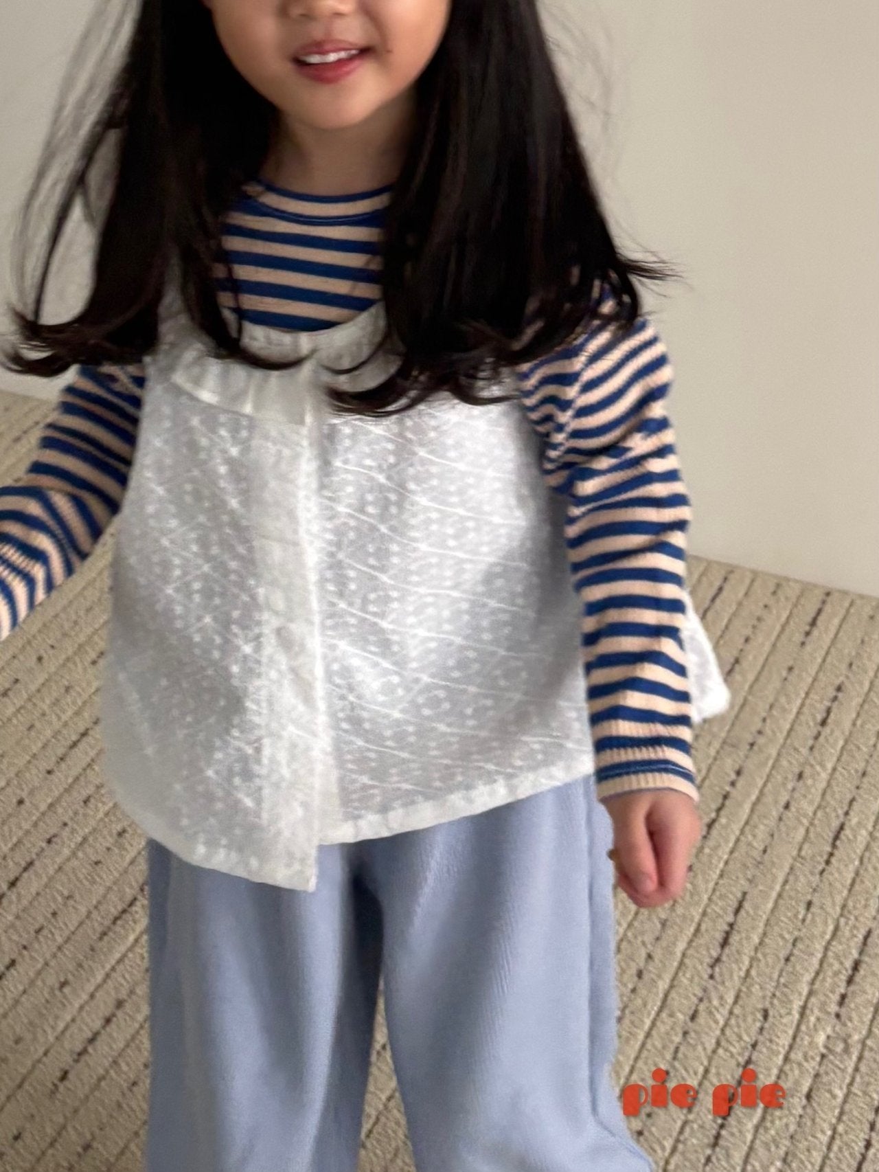 【予約】ピクシーフリルベスト / pie (XS-XL)픽시프릴