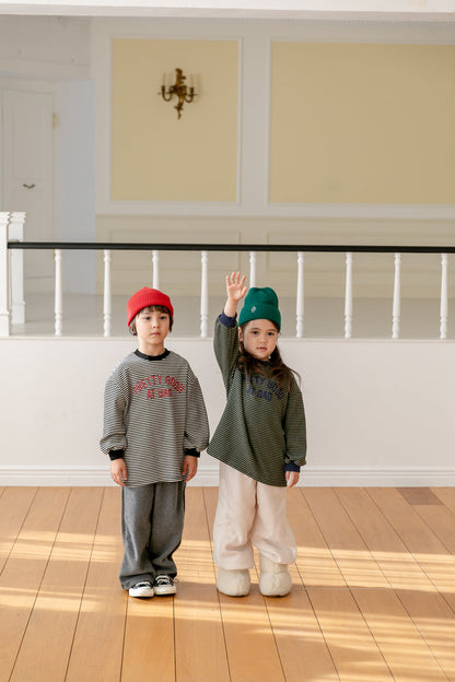 【予約】border T / apfel (S-JL)구름단가라