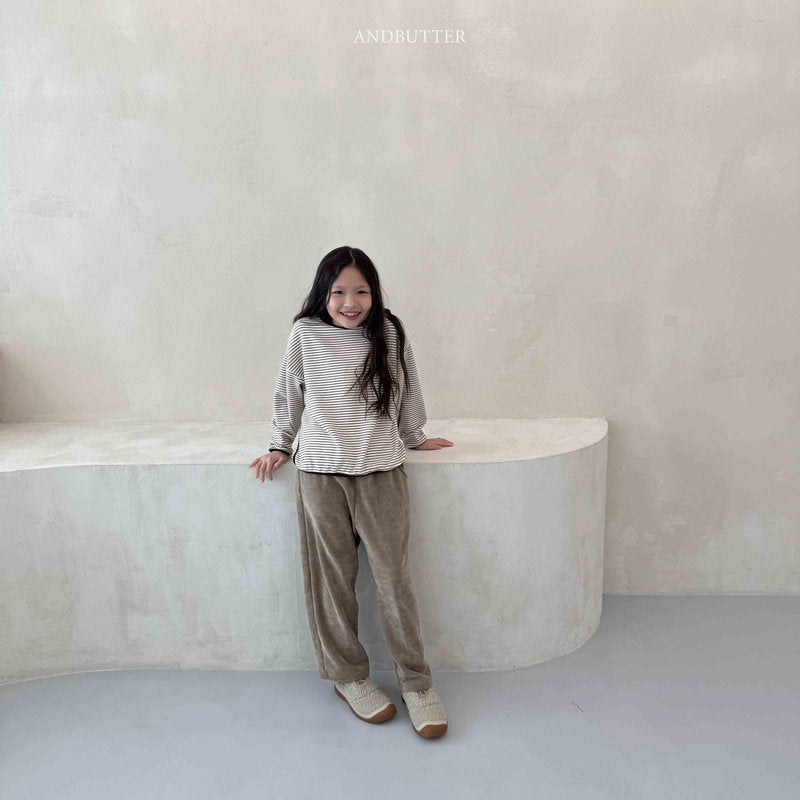 【予約】Soft Wide Pants  /  andbutter (S-JM)