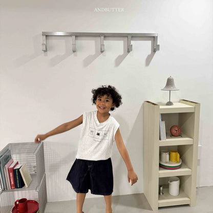 【予約】 Summer happy sleeveless / andbutter(S-JM)