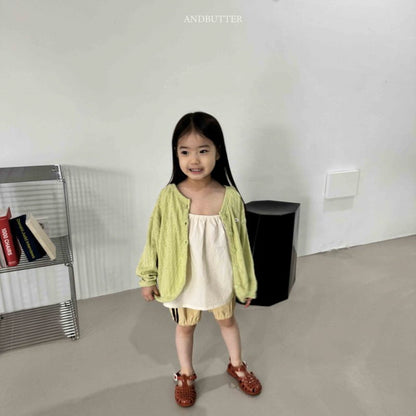 【予約】Light cardigan / andbutter(S-JM)