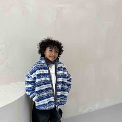 【予約】Nordic Line Jumper   /  andbutter (S-JM)