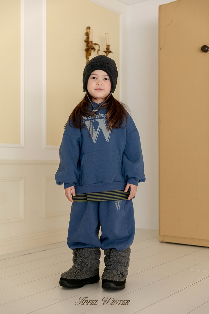 【予約】W hoodie  /  apfel (S-JL)