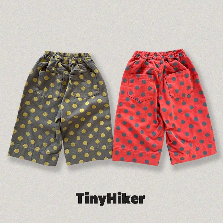 【予約】dot pocket pants / tinyhiker (XS-XL)퐁퐁이포켓