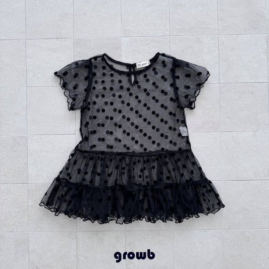 【予約】bell one-piece / growb (XS-JS)
