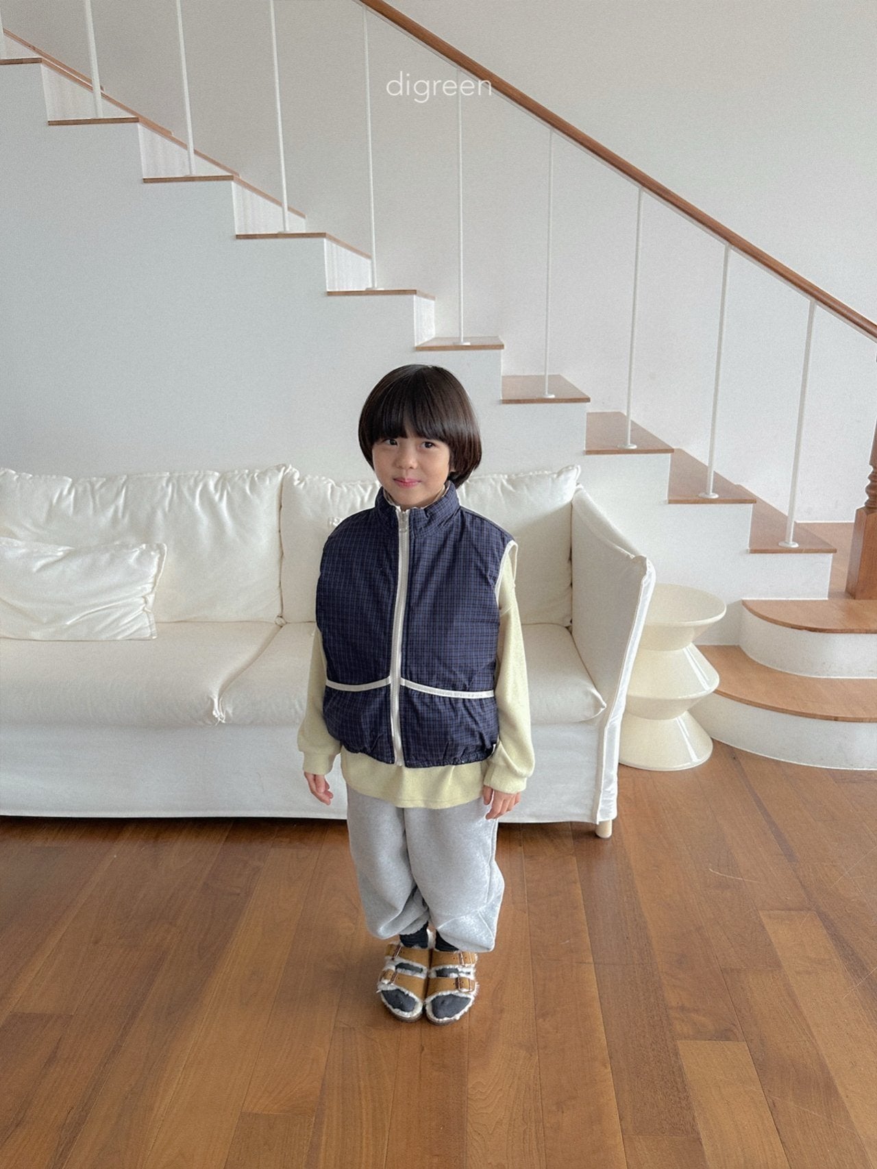 【予約】Reversible Vest  /  digreen(S-XXL)