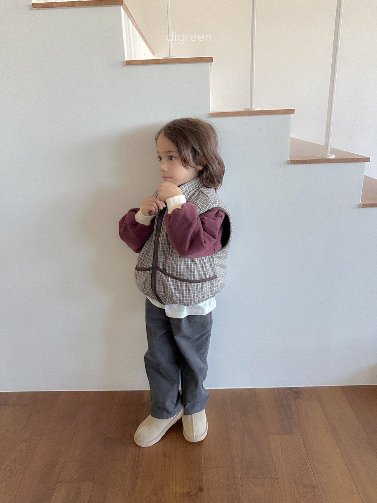 【予約】Reversible Vest  /  digreen(S-XXL)