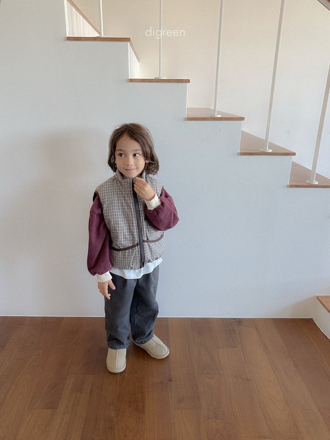 【予約】Reversible Vest  /  digreen(S-XXL)