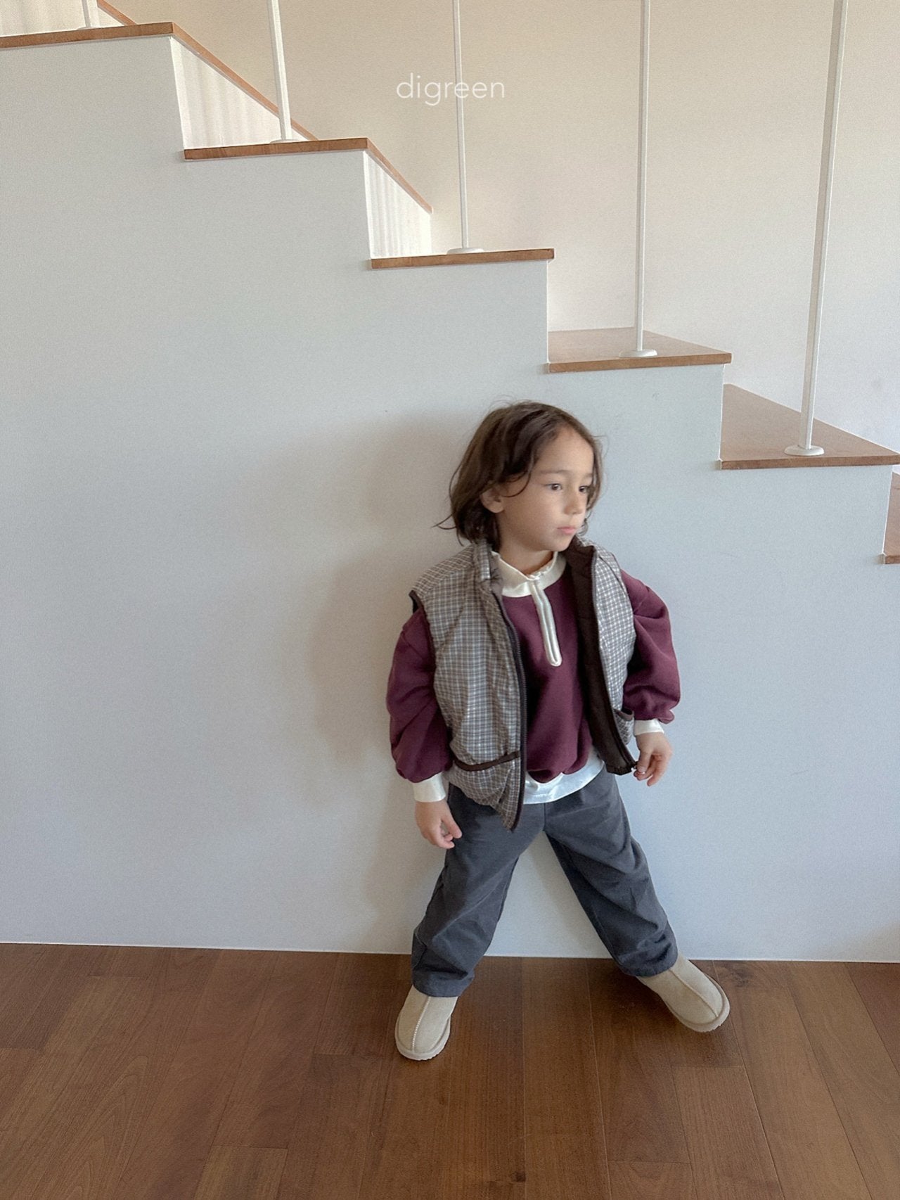 【予約】Reversible Vest  /  digreen(S-XXL)