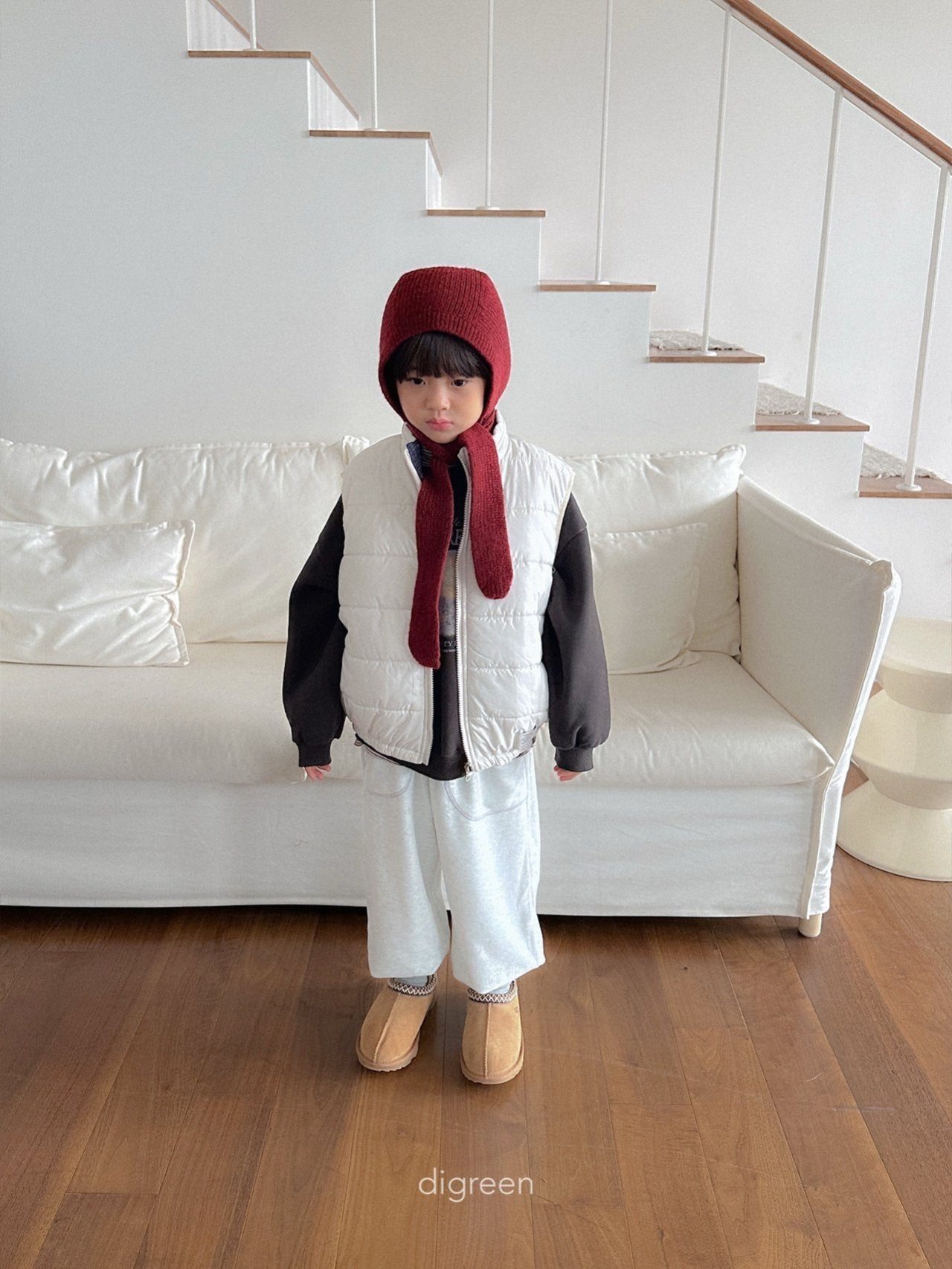 【予約】Reversible Vest  /  digreen(S-XXL)