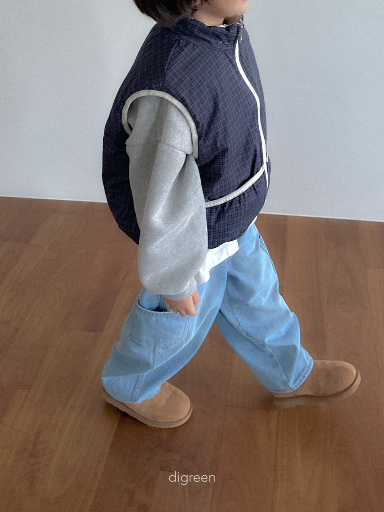 【予約】Reversible Vest  /  digreen(S-XXL)