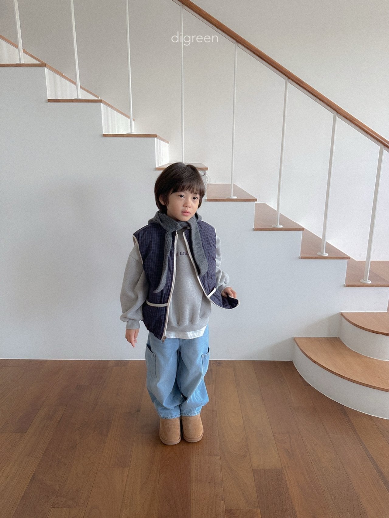 【予約】Reversible Vest  /  digreen(S-XXL)