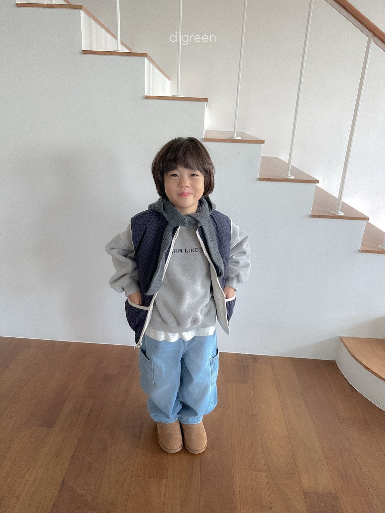 【予約】Reversible Vest  /  digreen(S-XXL)