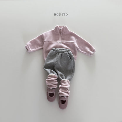 【予約】sugar half zip up  /  bonito (12M-JM)