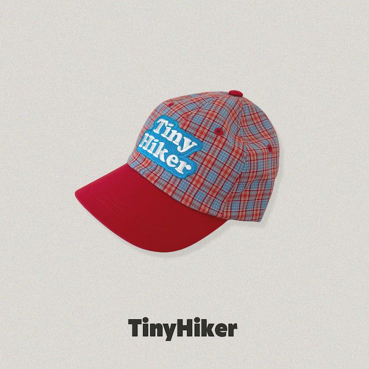 【予約】autumn check cap / tinyhiker (XS-XL)