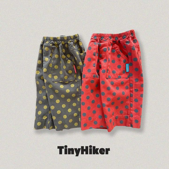 【予約】dot pocket pants / tinyhiker (XS-XL)퐁퐁이포켓