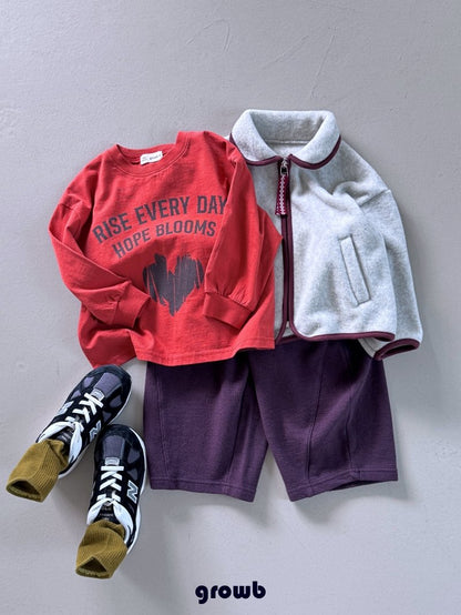 【予約】pile jumper / growb (XS-JM)