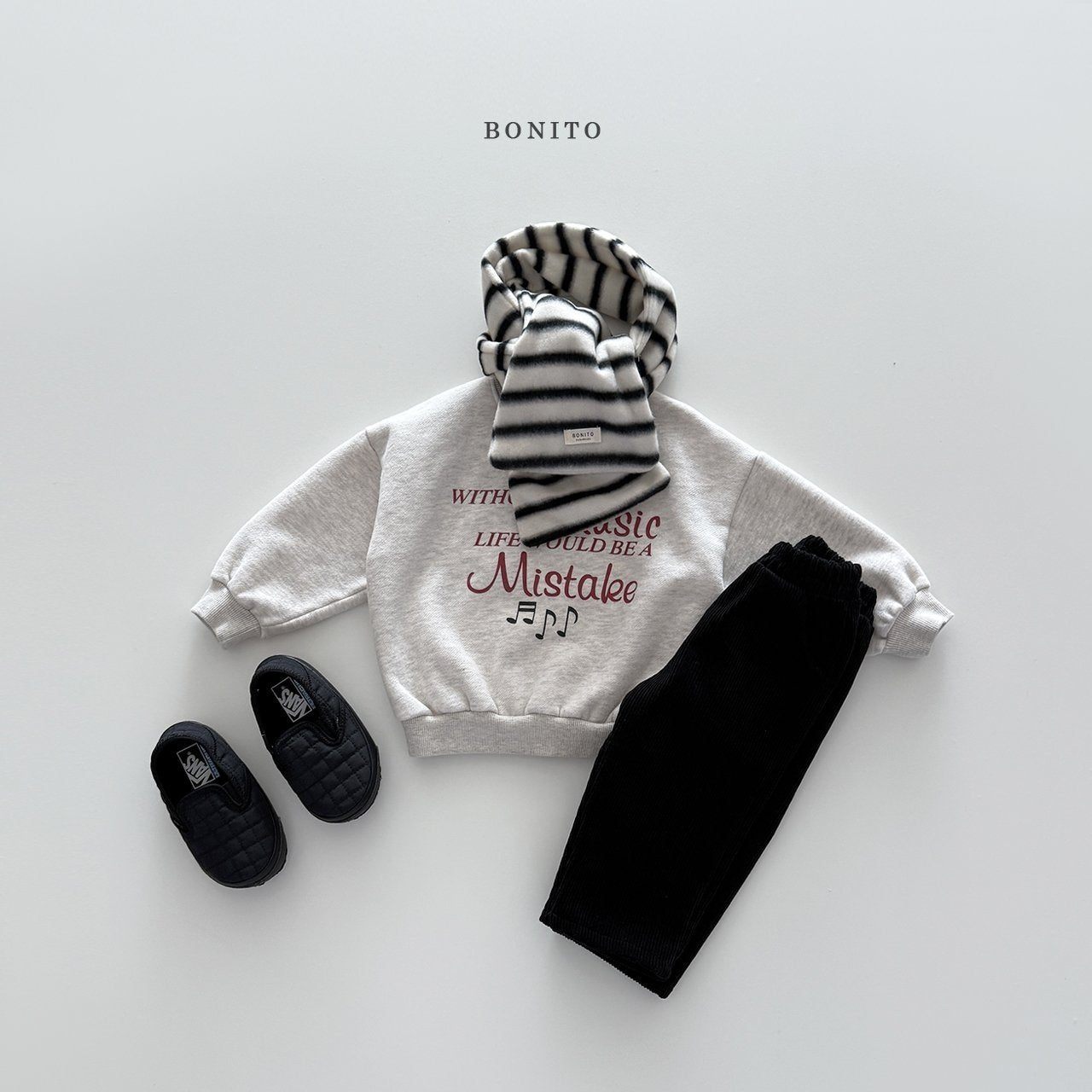 【予約】point st muffler  /  bonito