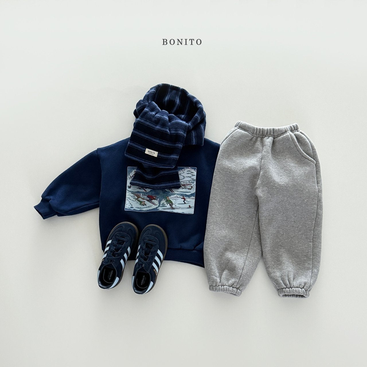 【予約】point st muffler  /  bonito