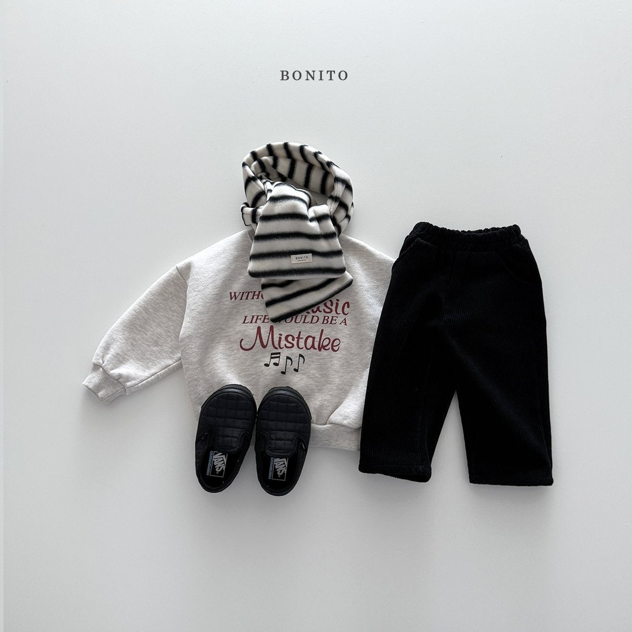 【予約】point st muffler  /  bonito