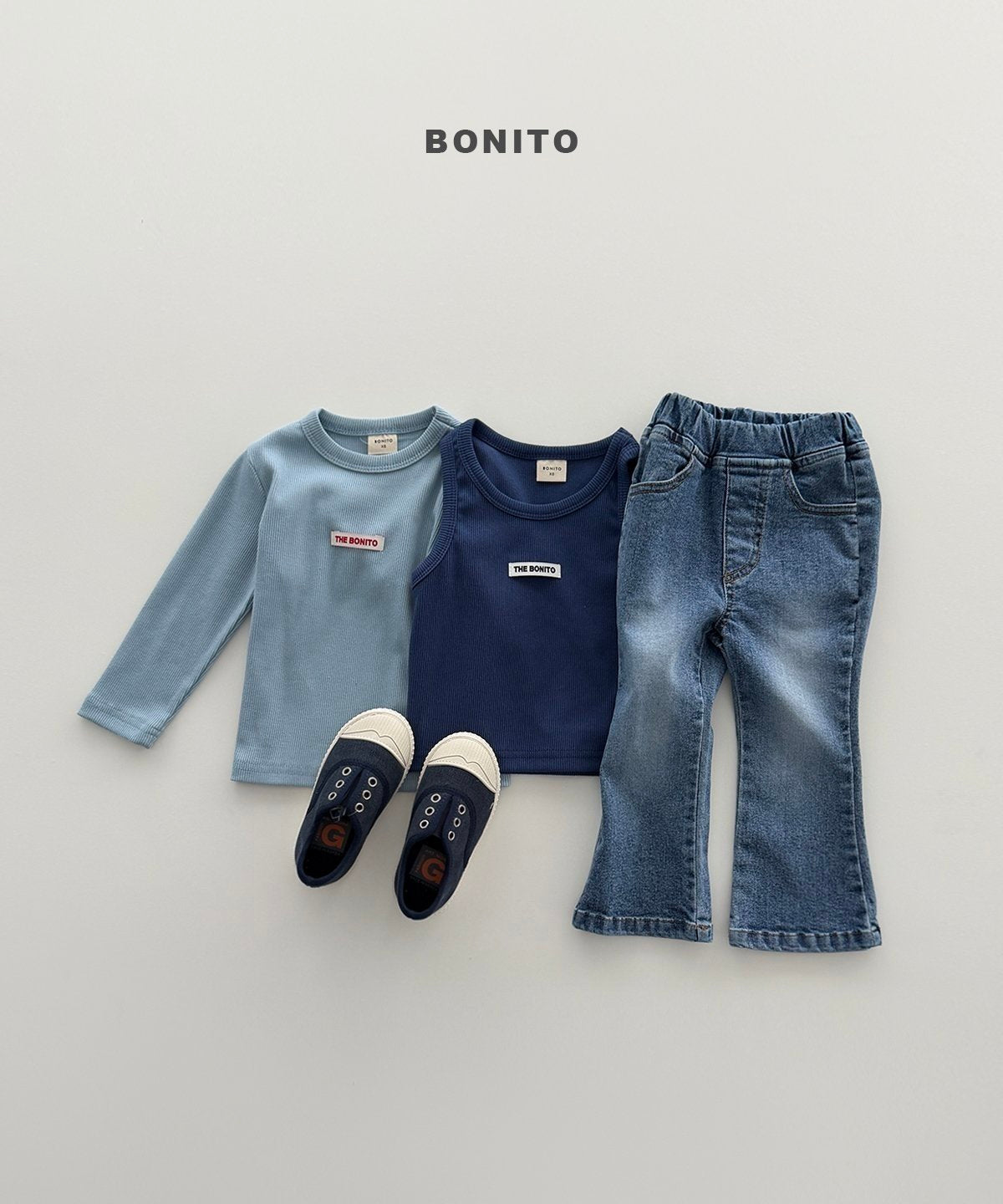 【予約】color rib T / bonito (12M-JM)