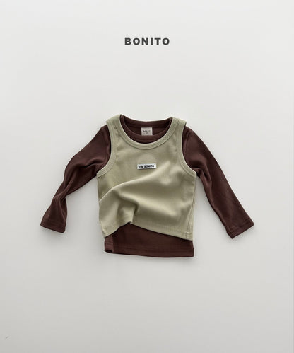 【予約】color rib T / bonito (12M-JM)