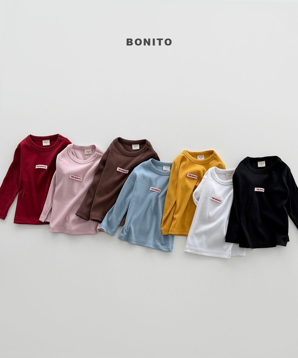 【予約】color rib T / bonito (12M-JM)