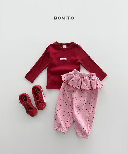 【予約】color rib T / bonito (12M-JM)