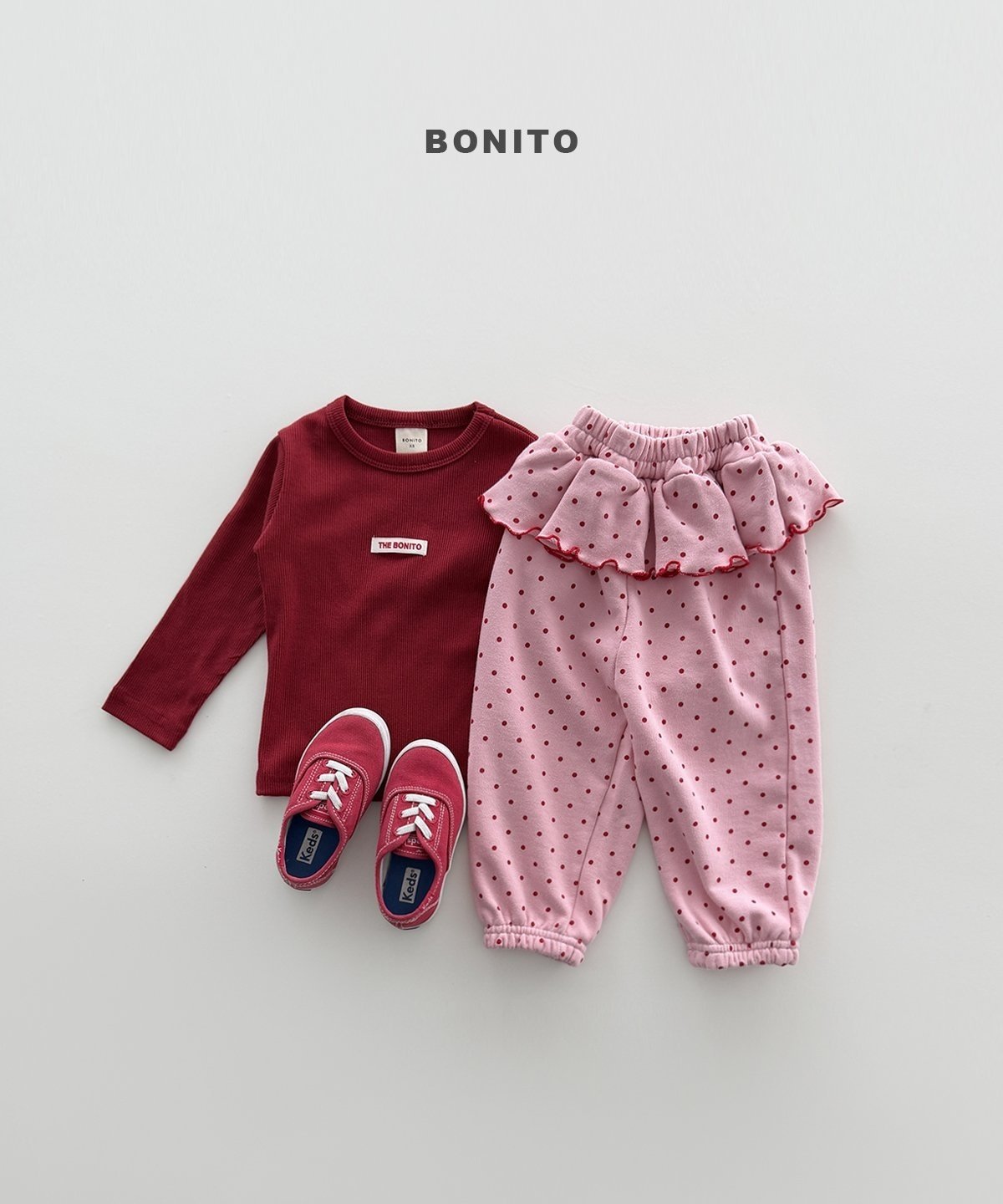 【予約】color rib T / bonito (12M-JM)