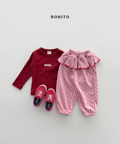 【予約】color rib T / bonito (12M-JM)