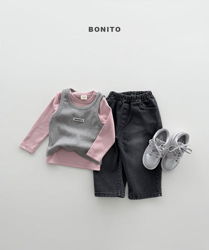 【予約】color rib T / bonito (12M-JM)