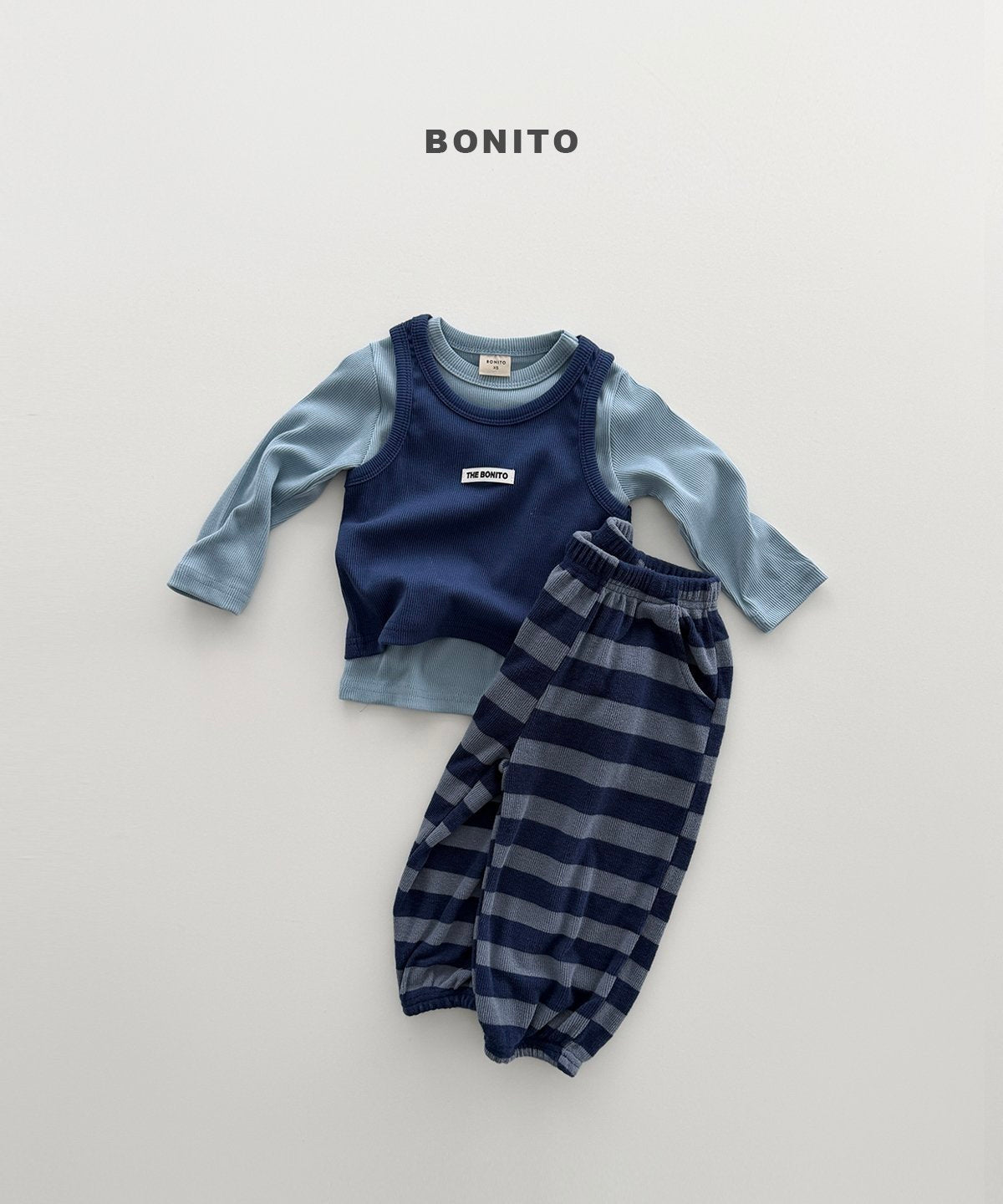 【予約】color rib T / bonito (12M-JM)