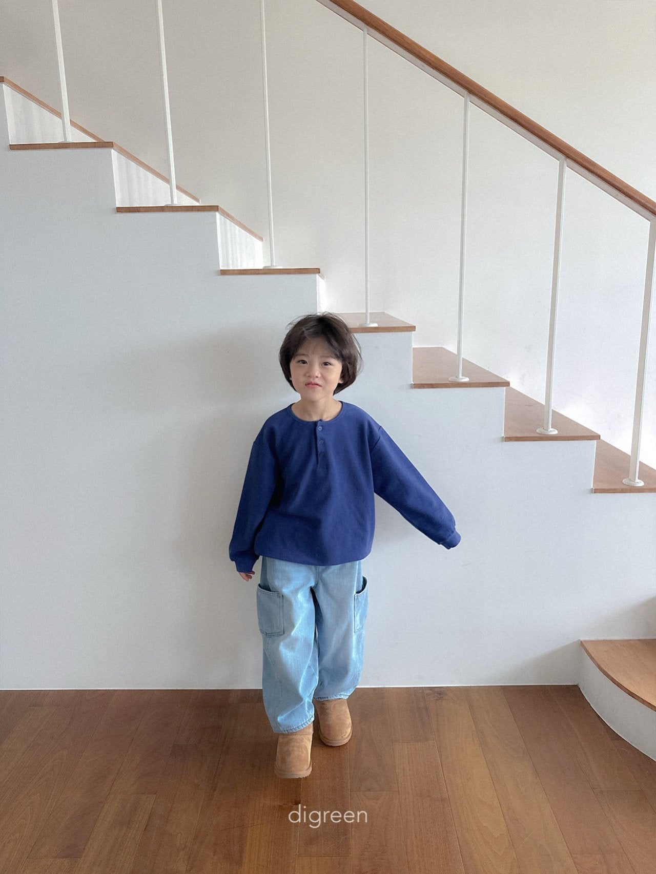 【予約】Button T /  digreen(S-XXL) )